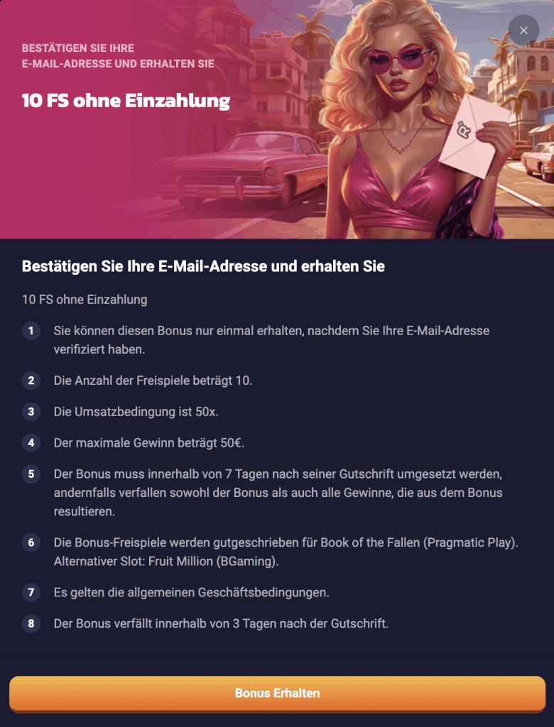 RetroBet Casino bonus